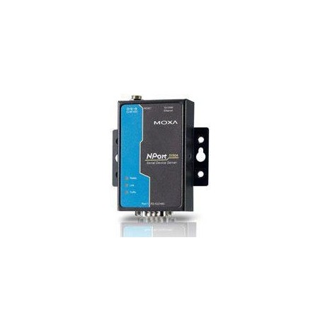 "Reliable Moxa NPORT Device Server 12-48VDC - Model 41647 for Seamless Connectivity"